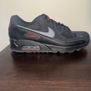 Nike Air Max Black and Gray Sneakers